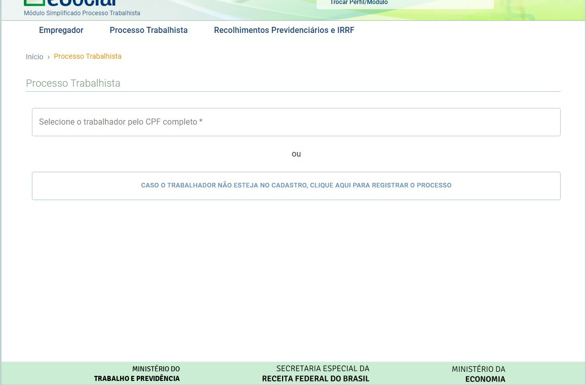 Evento S-2500 no eSocial