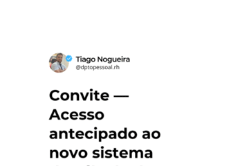 CONVITE SISTEMA DE CALCULO DE PONTO