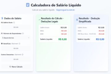 calculadora de inss e irrf