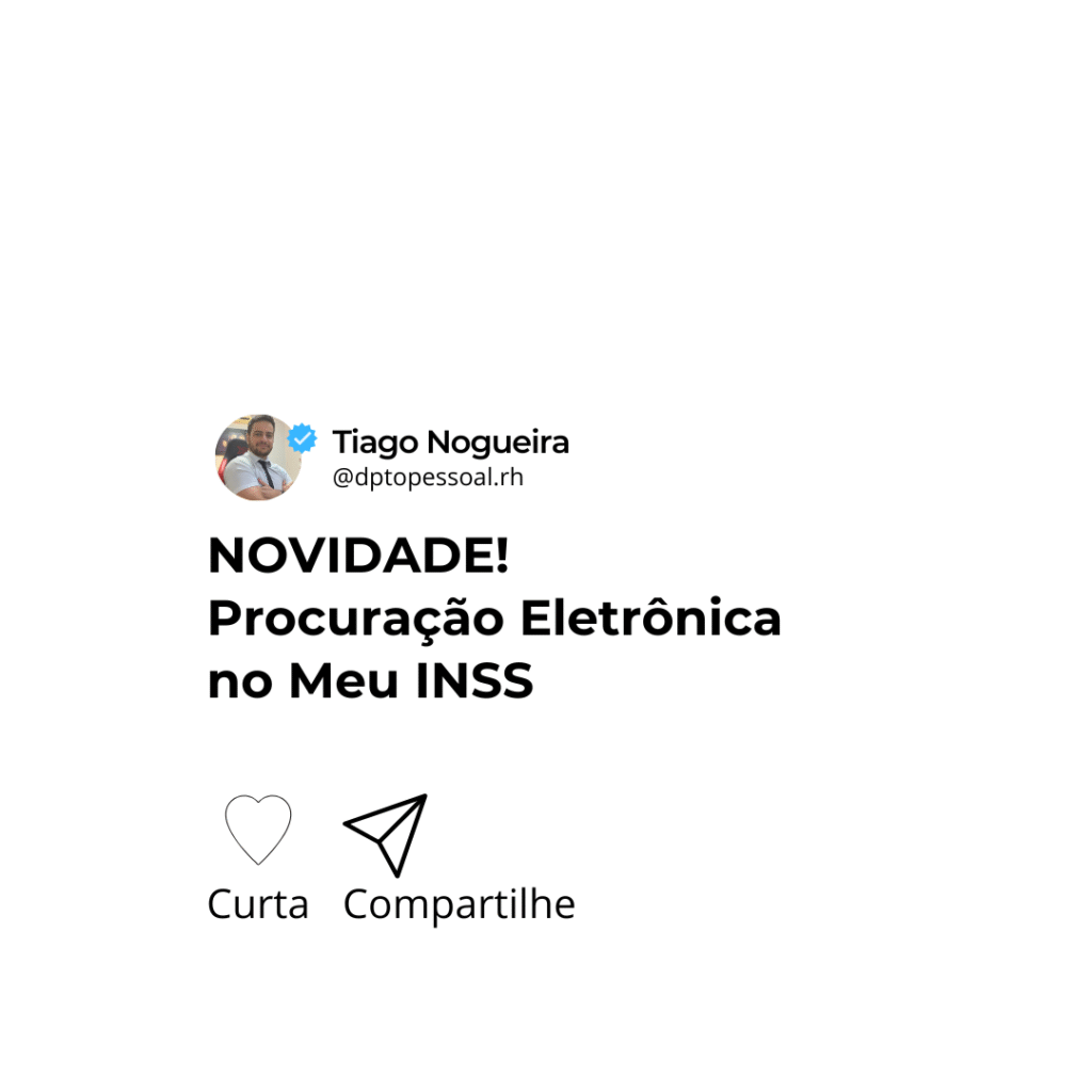 PROCURAÇÃO ELETRÔNICA MEU INSS